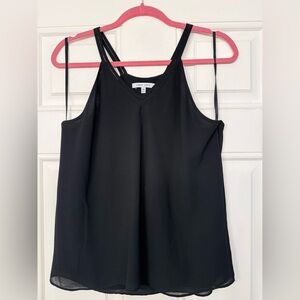 Naked Zebra Black Camisole Top